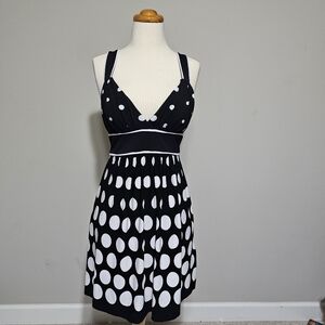 Speechless Black and White Dress S